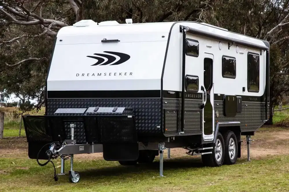 Elevation: Spacious caravan interior